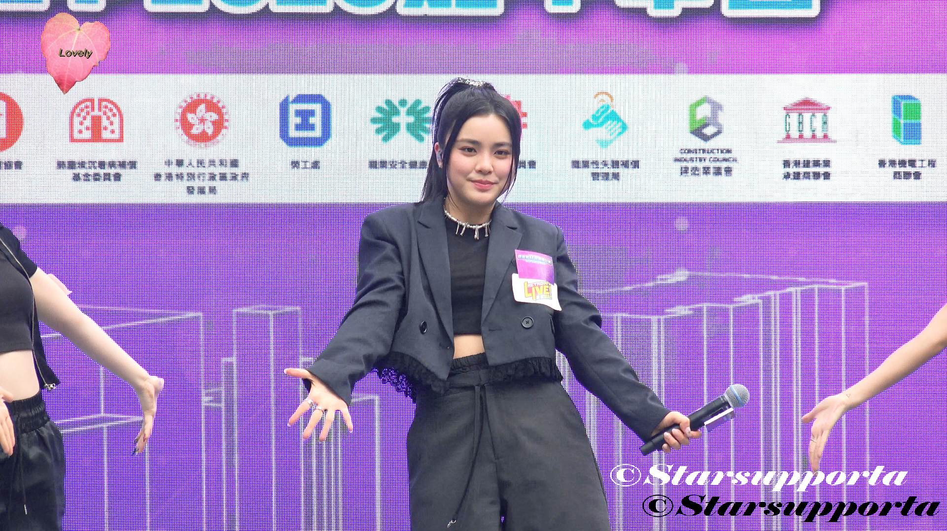 20250504 姚焯菲 Chantel @ 《建造業安全獎勵計劃2024/2025》嘉年華會 @ 香港旺角麥花臣遊樂場